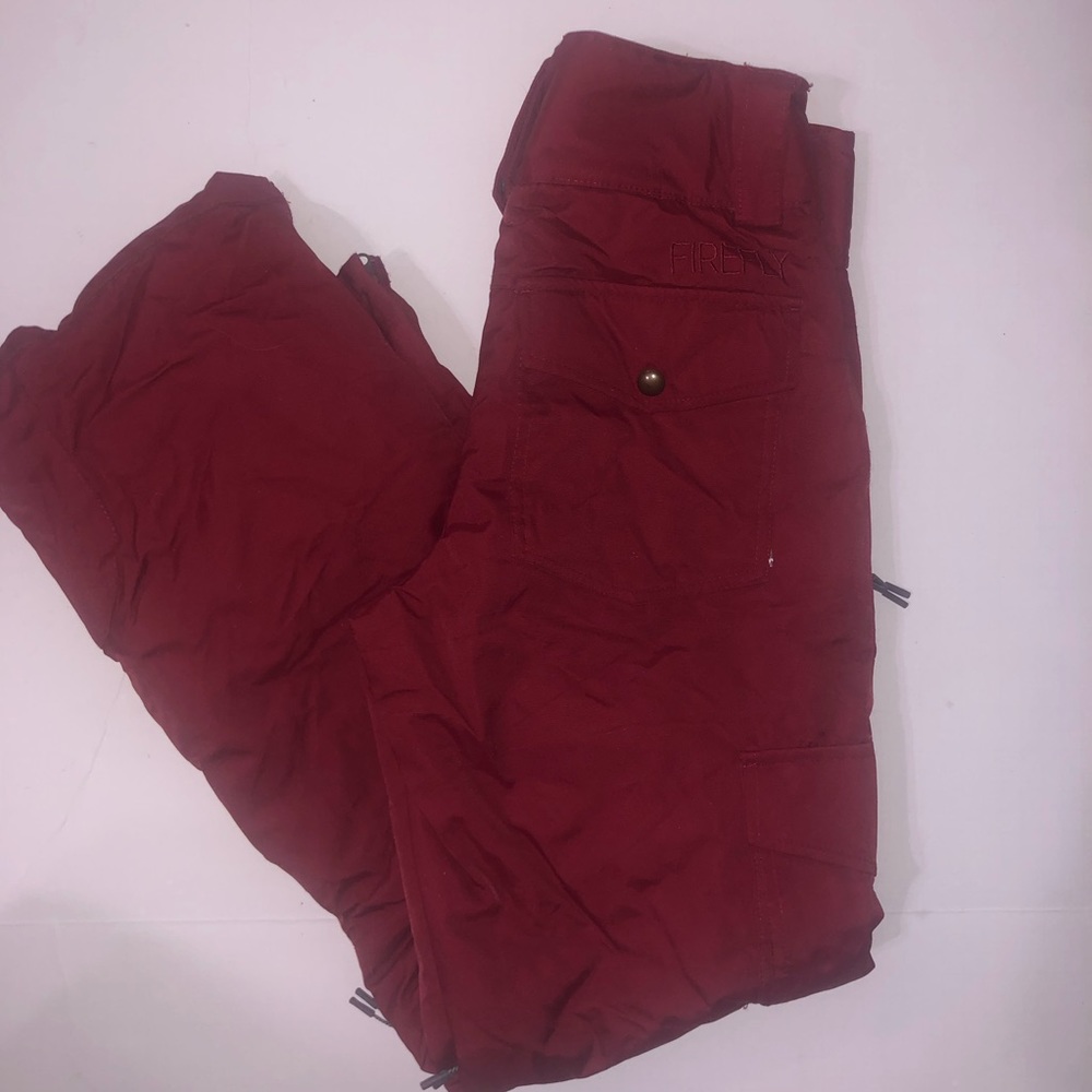 Firefly Maroon Winter Snow Ski Pants Size S